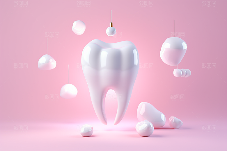 牙齿牙科口腔健康模型