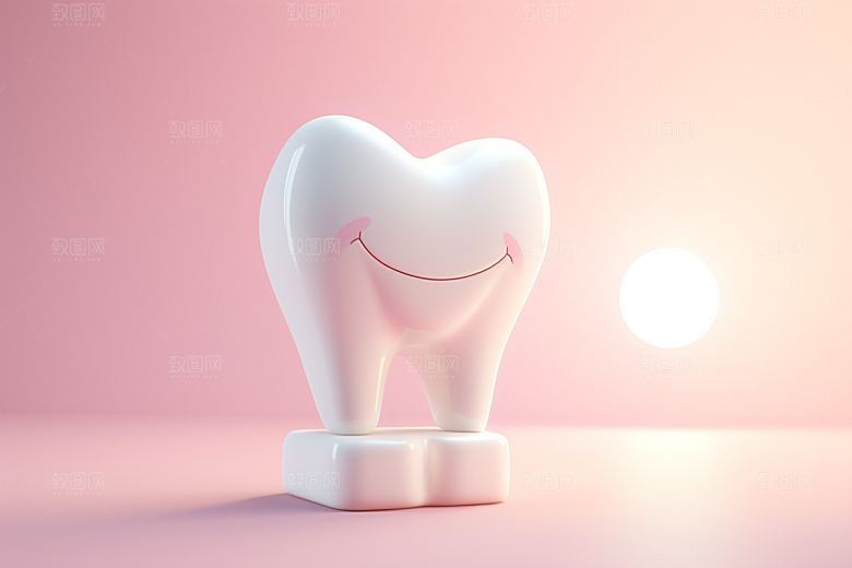 牙齿C4D高清模型