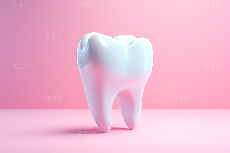 牙齿高清立体模型