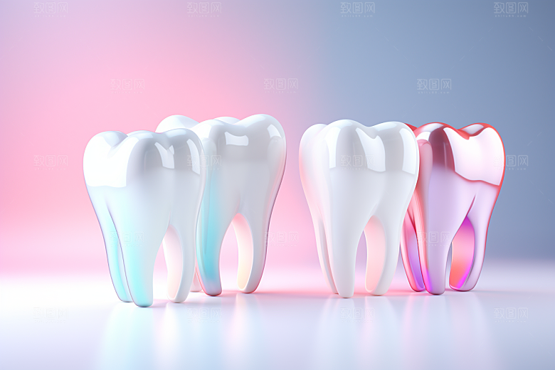 牙齿牙科C4D模型