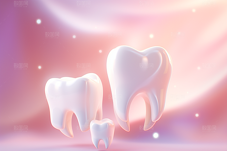 牙齿C4D3D模型