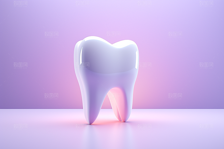 牙齿立体3D模型
