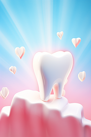 牙齿3D医学模型