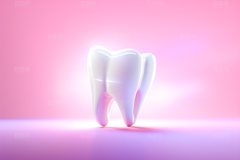牙齿C4D高清模型