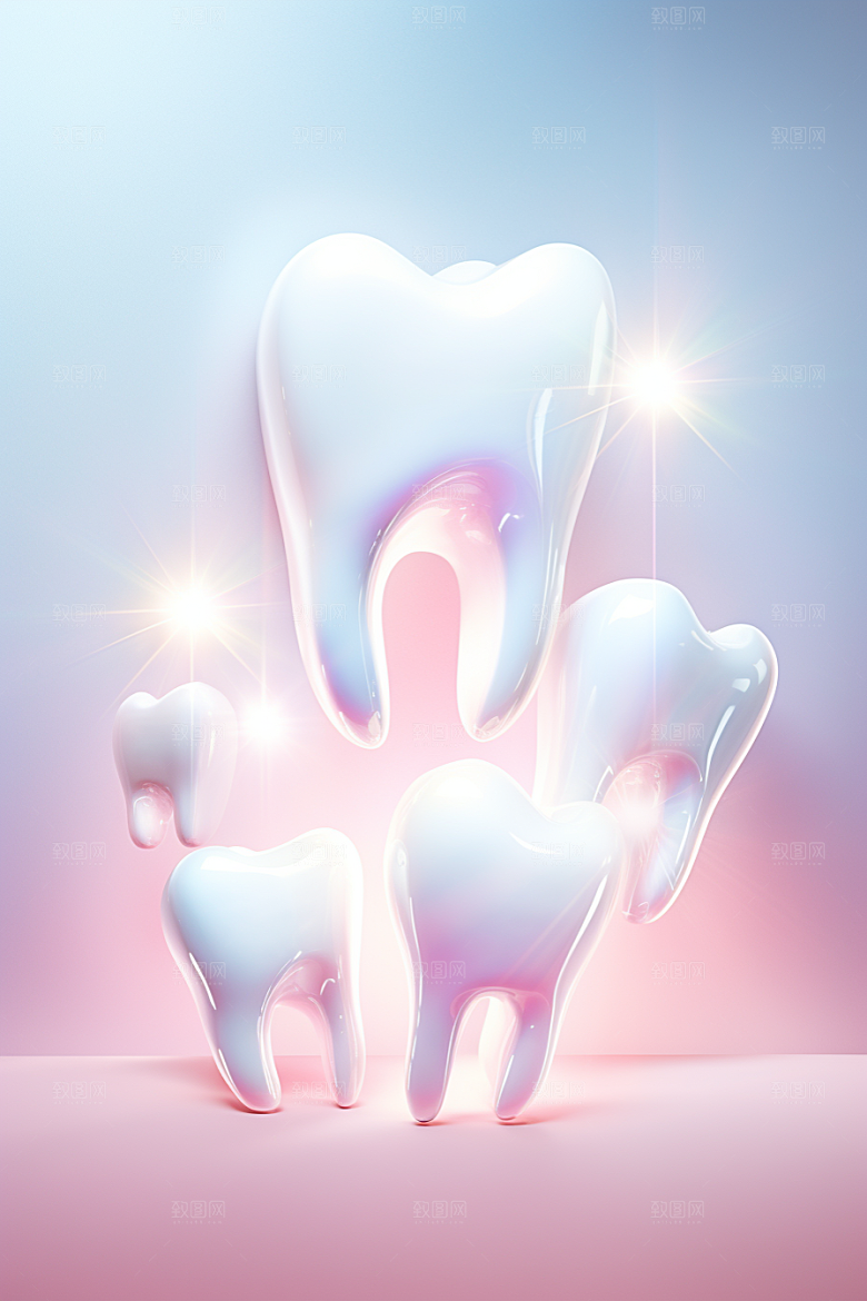 牙齿3D医疗模型