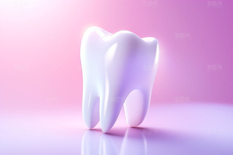 牙齿高清C4D模型