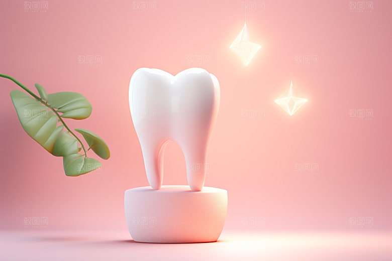 牙齿齿科C4D模型
