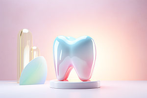 牙齿医学高清模型