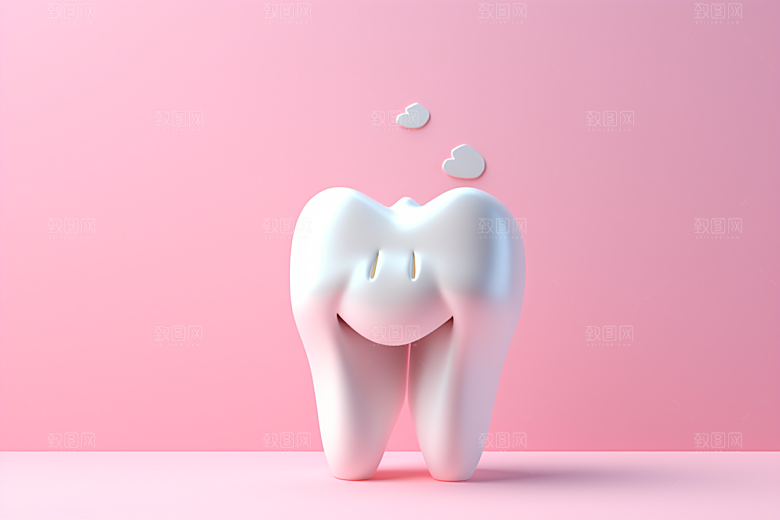 牙齿齿科高清模型