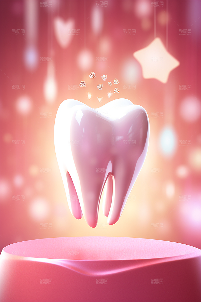 牙齿齿科C4D模型
