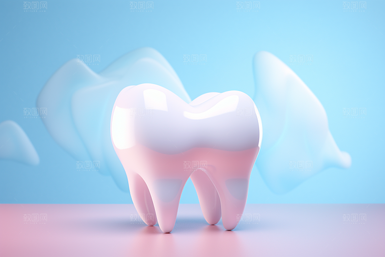 牙齿高清C4D模型