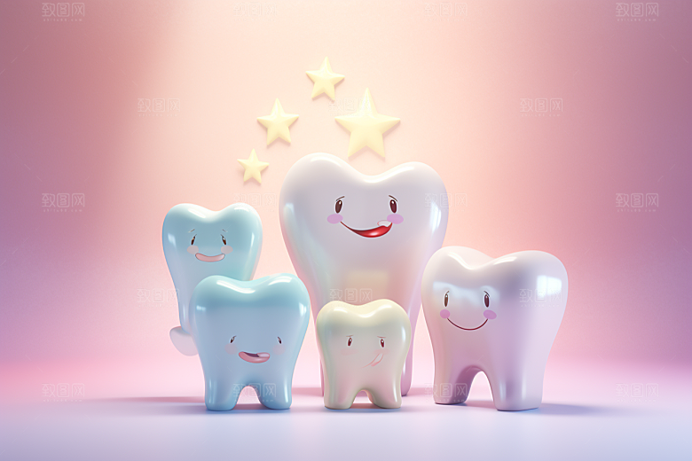 牙齿齿科3D模型