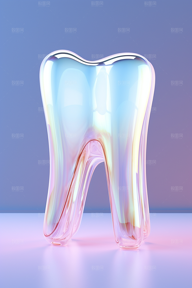 牙齿3D口腔健康模型