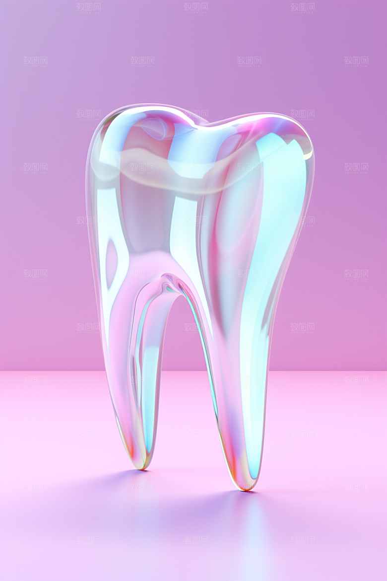 牙齿C4D齿科模型