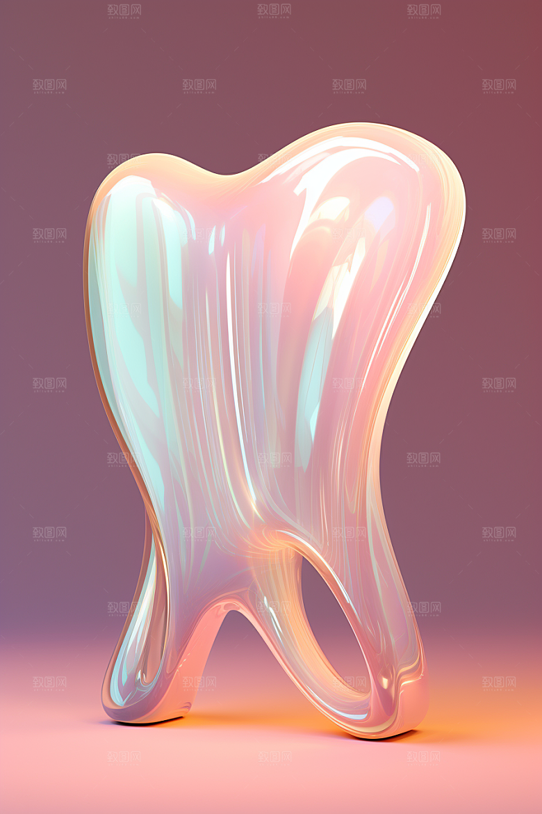 牙齿高清C4D模型