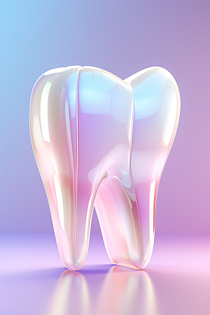 牙齿口腔健康高清模型