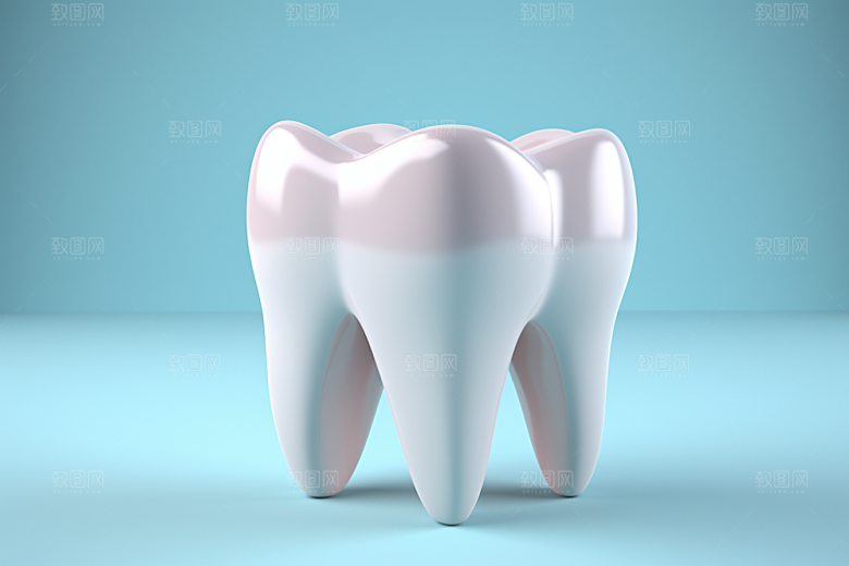 牙齿口腔健康C4D模型