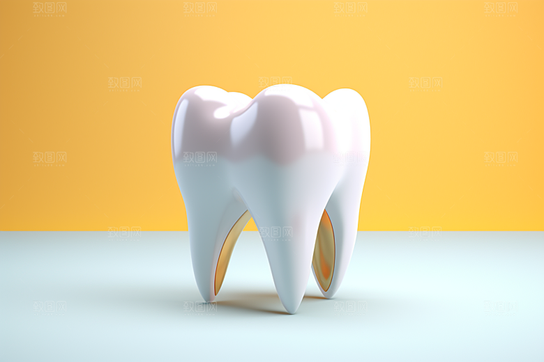 牙齿齿科立体模型