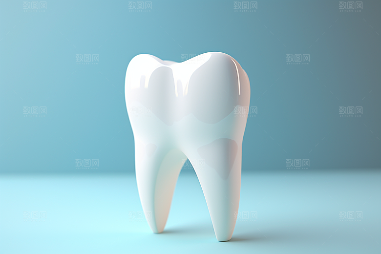 牙齿口腔健康3D模型
