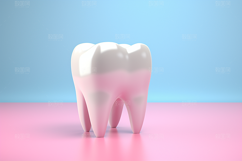 牙齿3D立体模型