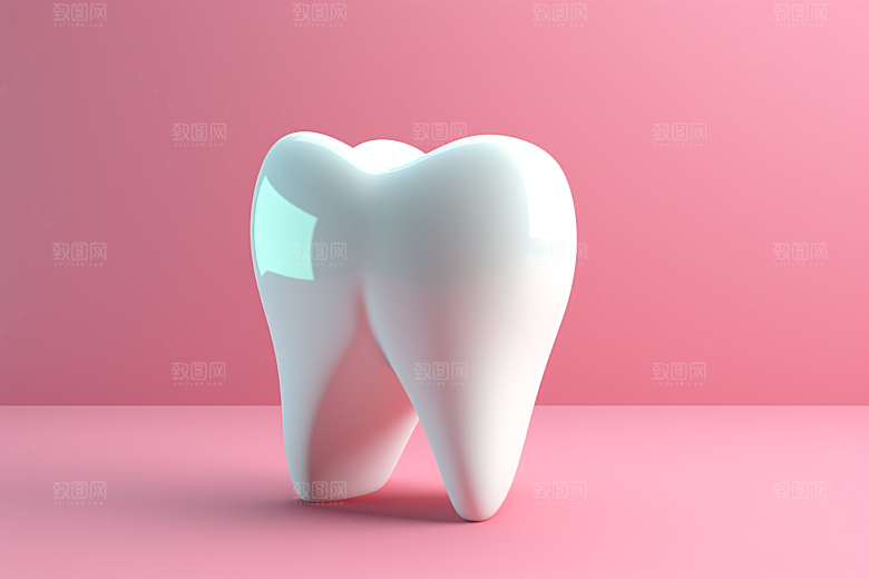 牙齿3D口腔健康模型