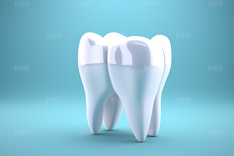 牙齿C4D齿科模型