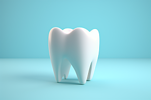 牙齿口腔健康3D模型