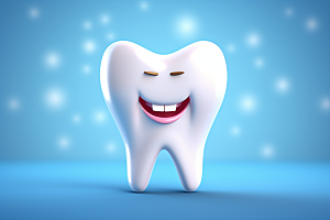牙齿C4D齿科模型