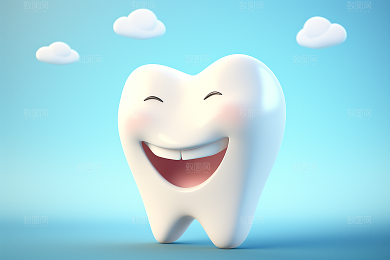 牙齿C4D3D模型