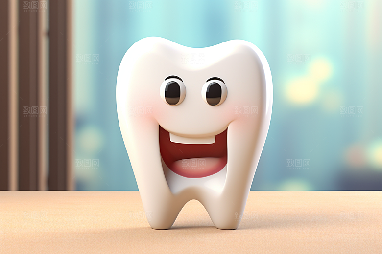 牙齿C4D3D模型