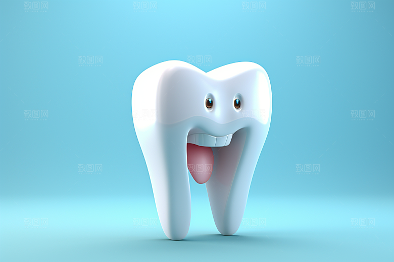 牙齿C4D齿科模型