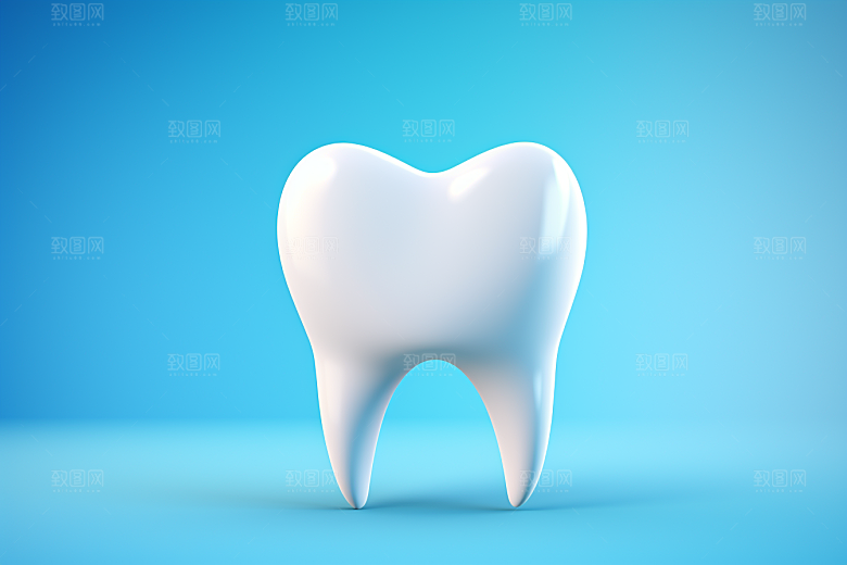 牙齿3D口腔健康模型