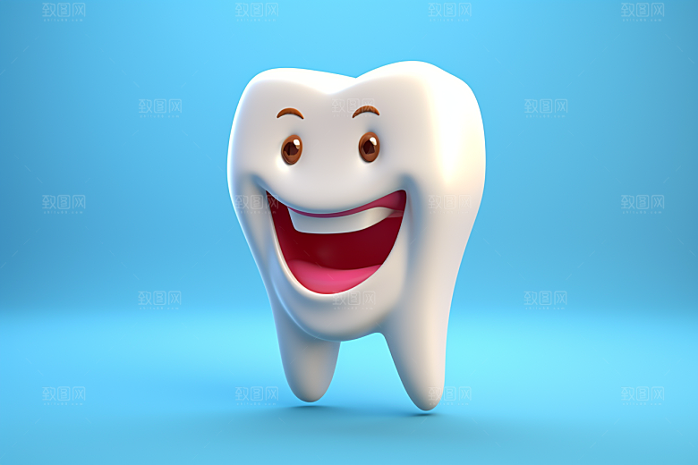 牙齿3D立体模型