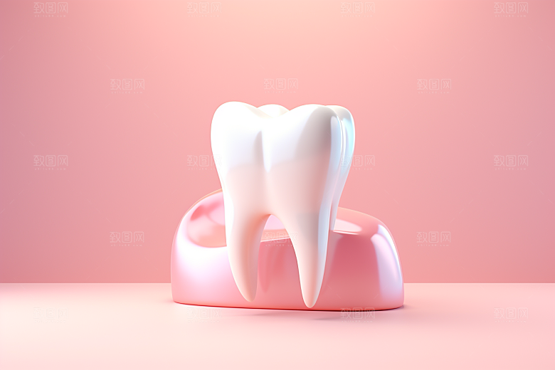 牙齿3D口腔健康模型