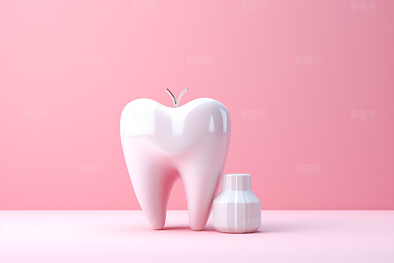 牙齿立体高清模型