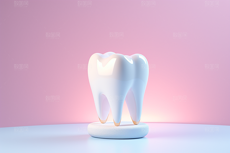 牙齿口腔健康高清模型
