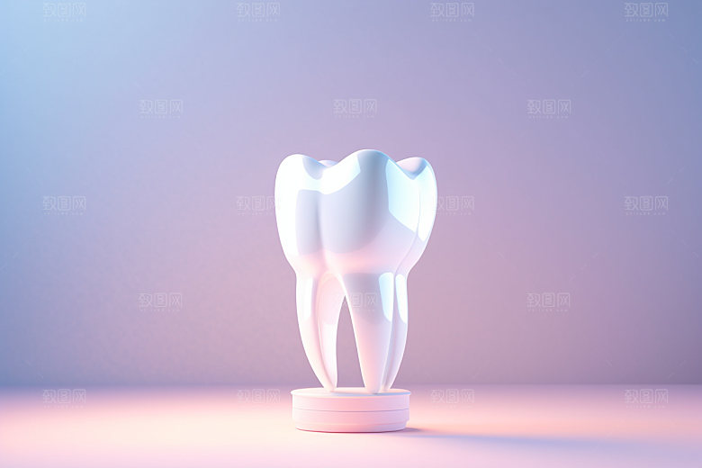 牙齿高清C4D模型
