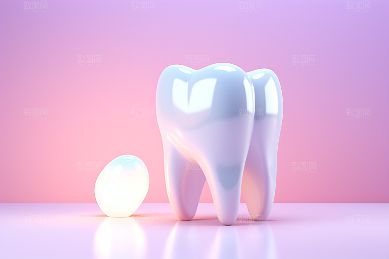牙齿口腔健康立体模型