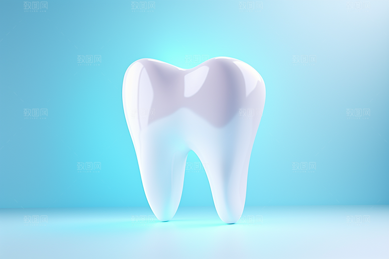牙齿口腔健康3D模型