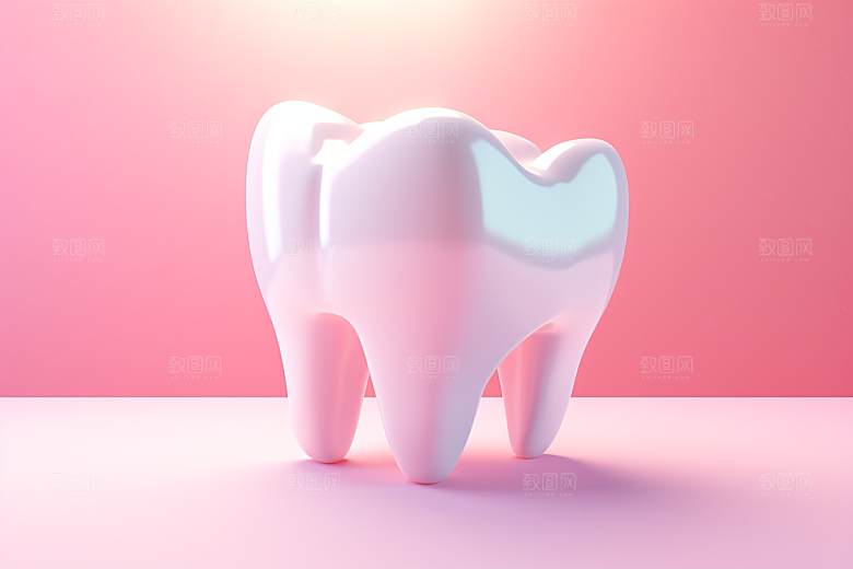 牙齿3D牙科模型