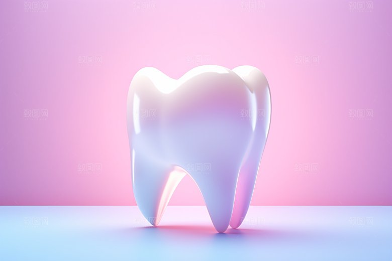牙齿医学C4D模型