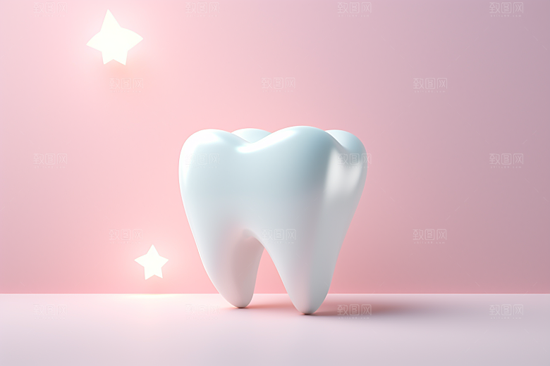 牙齿口腔健康3D模型