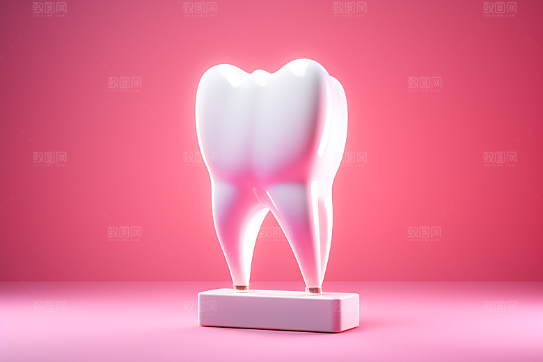 牙齿医疗C4D模型