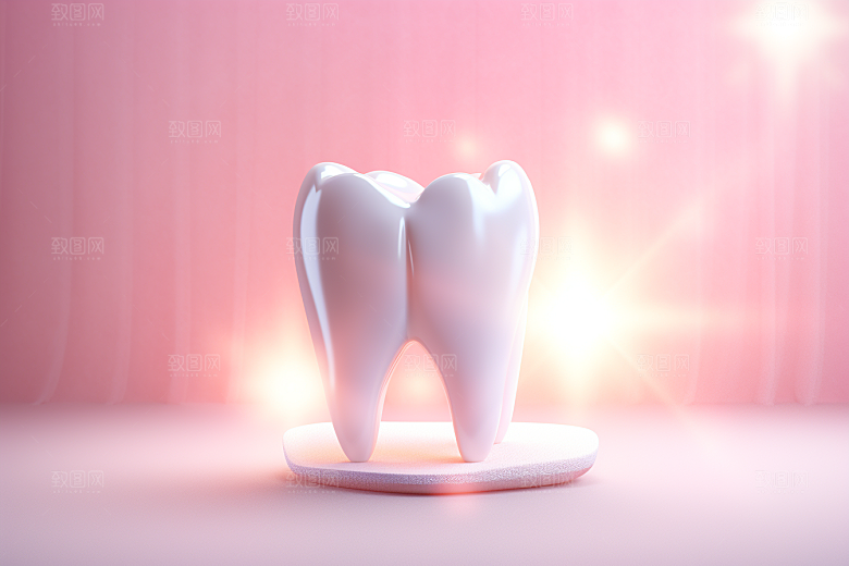 牙齿3D口腔健康模型