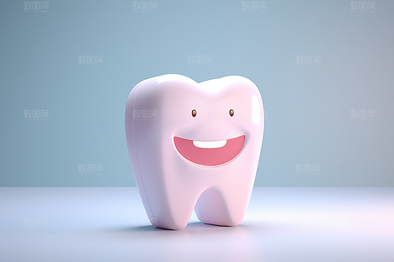 牙齿高清立体模型