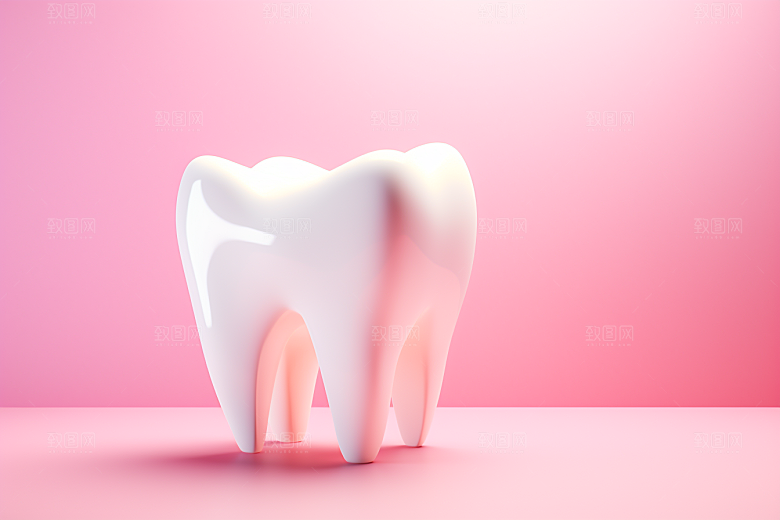 牙齿C4D齿科模型