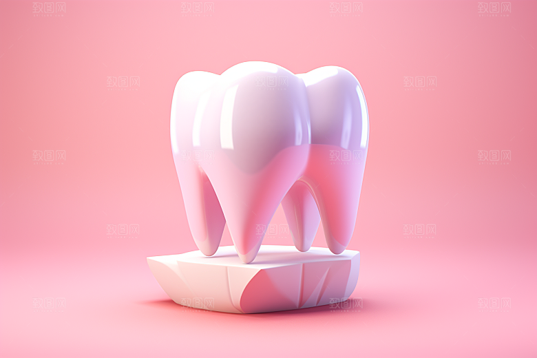 牙齿C4D牙科模型