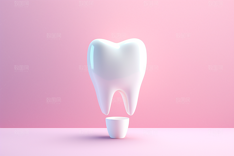 牙齿3D牙科模型