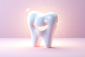 牙齿C4D立体模型