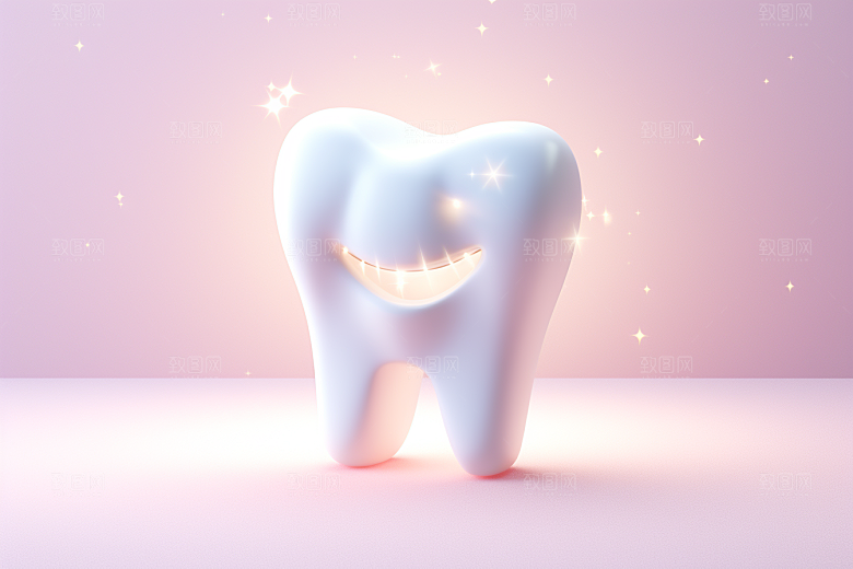 牙齿C4D立体模型